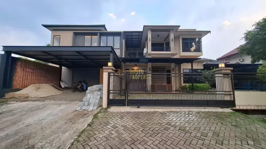 RUMAH MEWAH SIAP HUNI TANAH LUAS DI PONDOK CABE UDIK