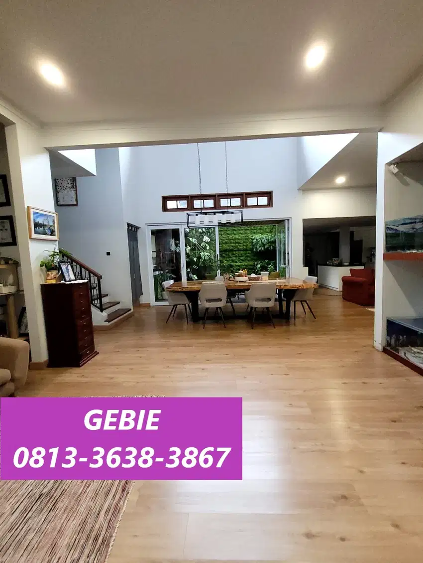 Rumah Modern Dijual Semi Furnished di Senayan Bintaro Jaya GB-16023