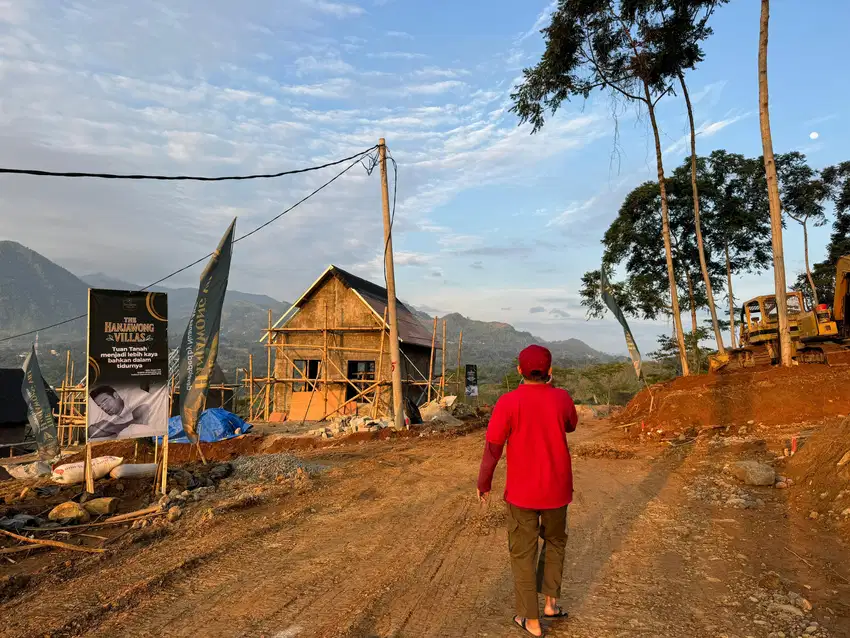 Jual Kavling Villa SHM Puncak Bogor  Nuansa Eropa bisa dibangun