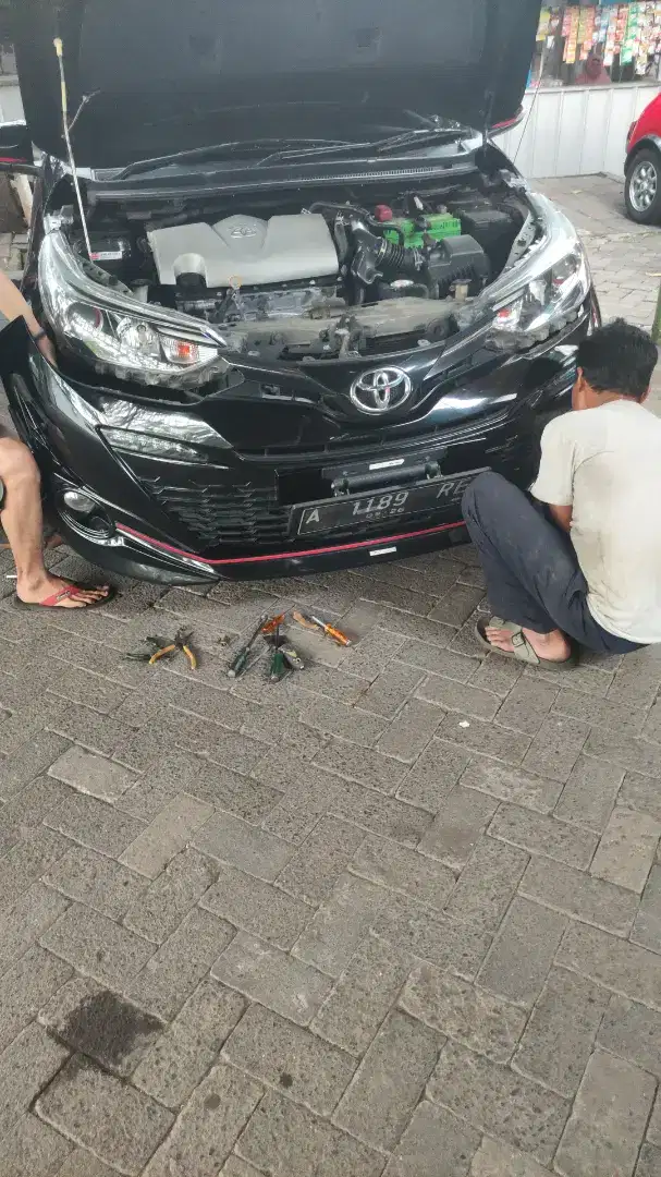Bemper Yaris trd lengkap