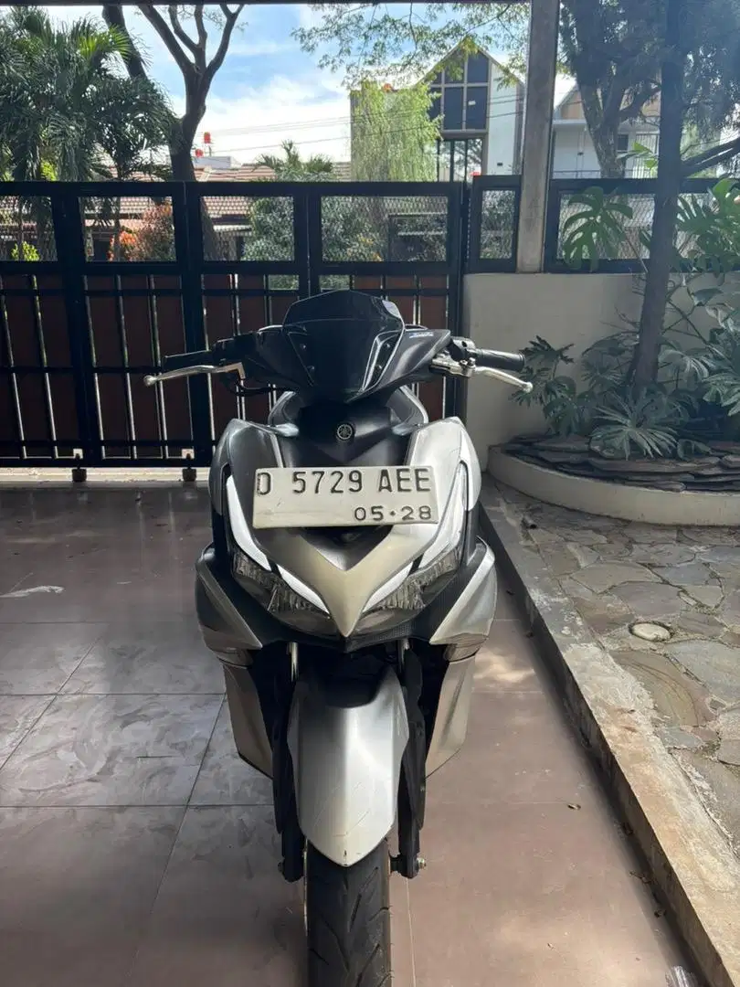 aerox abs 2024 silver