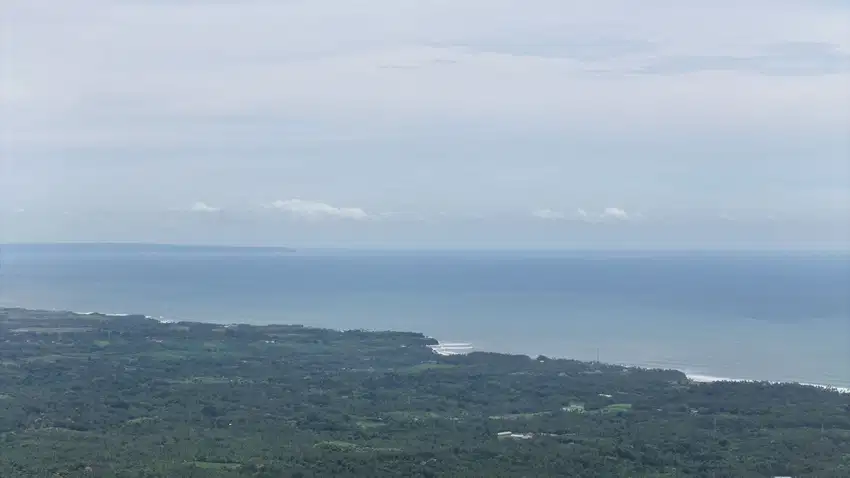 Jual tanah view istimewa dekat pantai surfing di tabanan bali.
