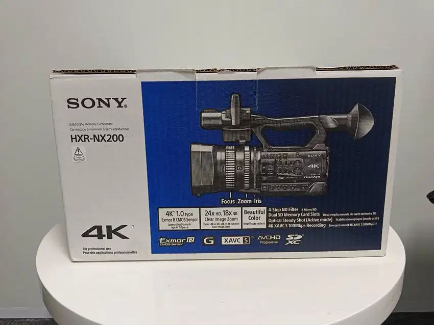 Dijual Sony HXR NX 200 Camcoder (Bekas Penggunaan Studio Livestream)