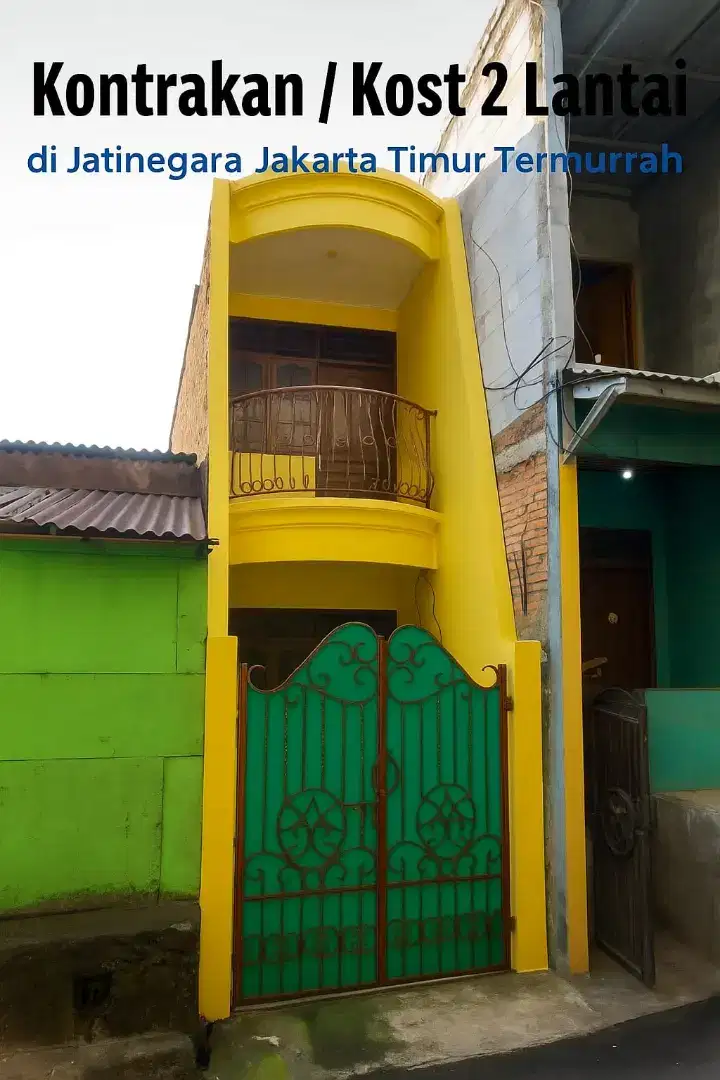 Kost Termurah se Jakarta / Kost 2 lantai/ Sewa Rumah Kontrakan