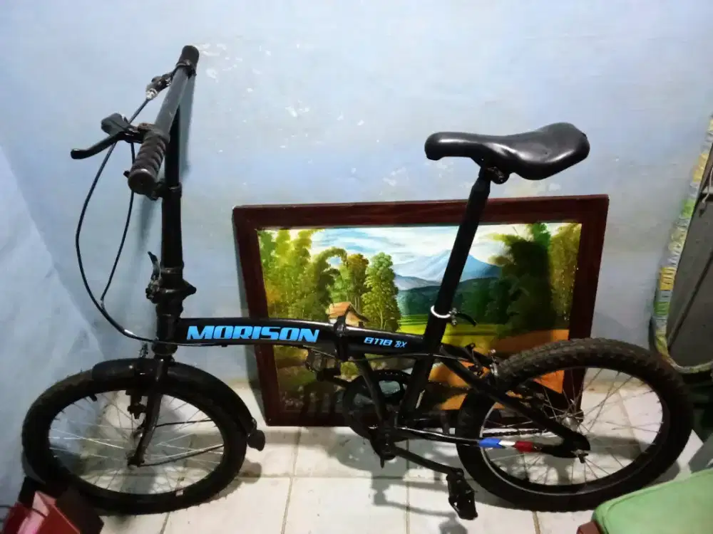 Sepeda lipat dewasa dan anak