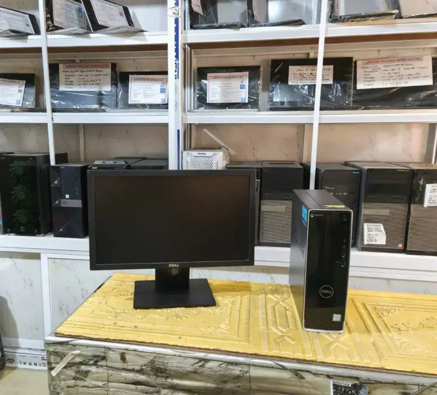 KOMPUTER PC BUILT UP DELL INTEL CORE i3 GEN6 KOMPUTER DESIGN EDITING
