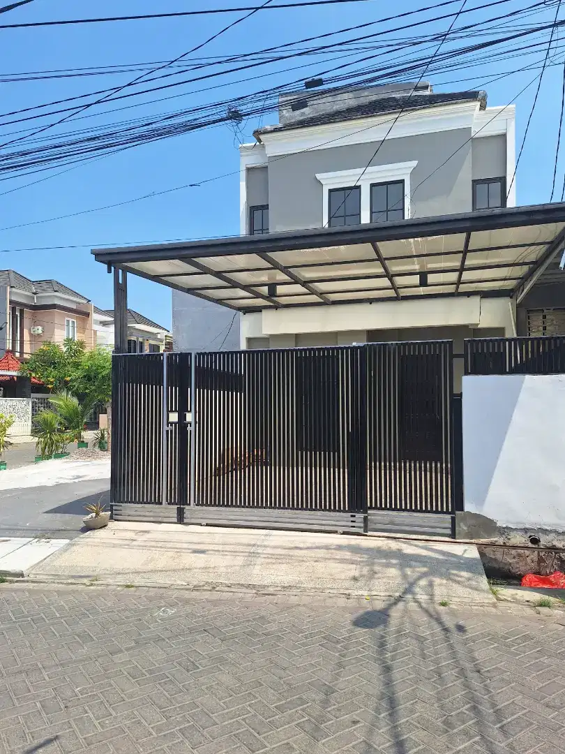 Rmh Baru 2.5 LT Manukan Sby Barat Dekat Citraland