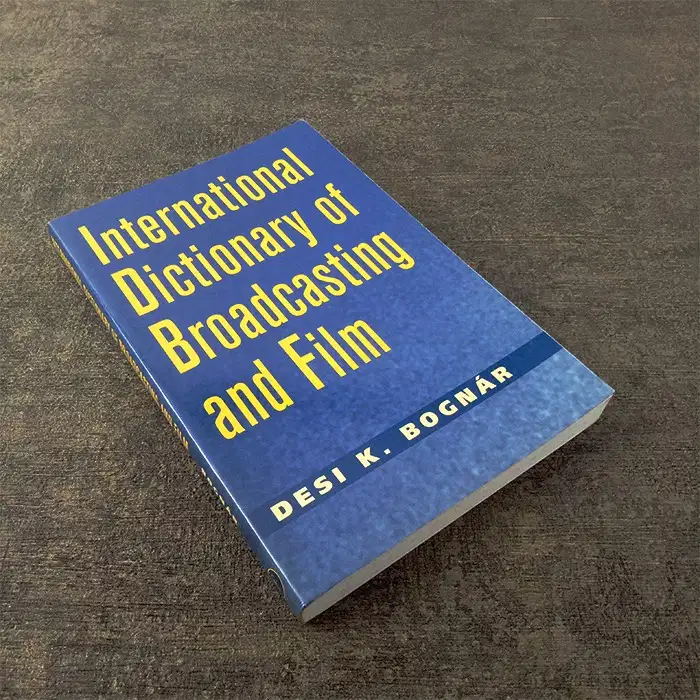 INTERNATIONAL DICTIONARY of BROADCASTING and FILM #buku perfilman