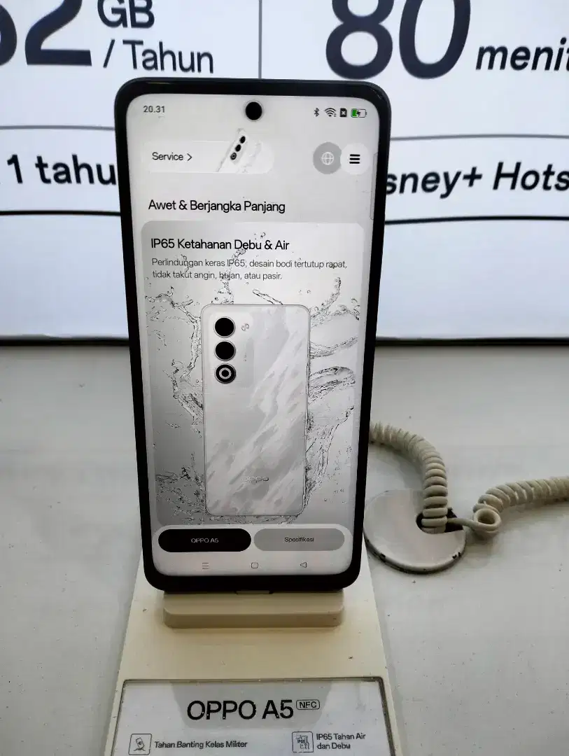 Cicilan HP Oppo A5 bebas 1x cicilan