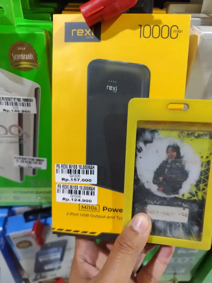 POWERBANK REXY MI10S 10.000MAH  | ATLANTIS DAHSYAT
