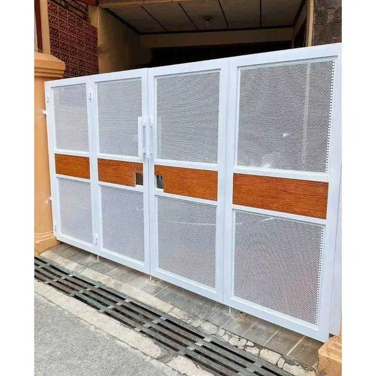 pagar rumah aethetic tidak tembus pandang