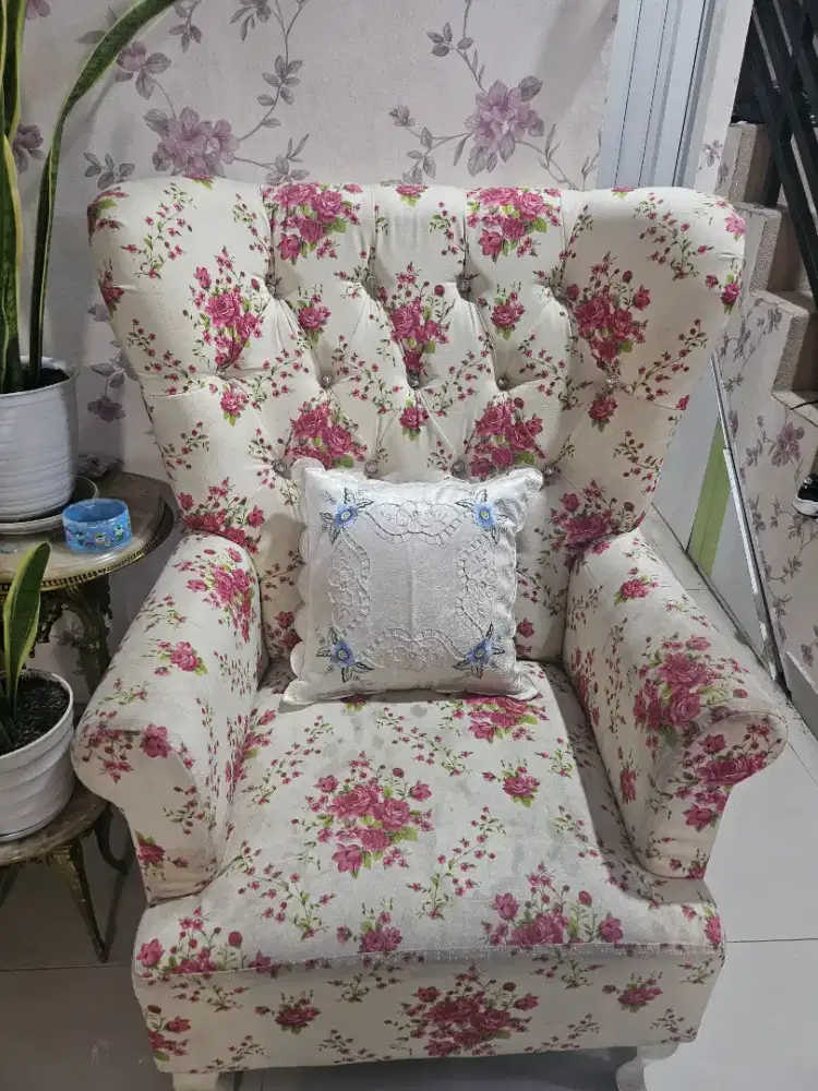 Murce Set Sofa pink cantik