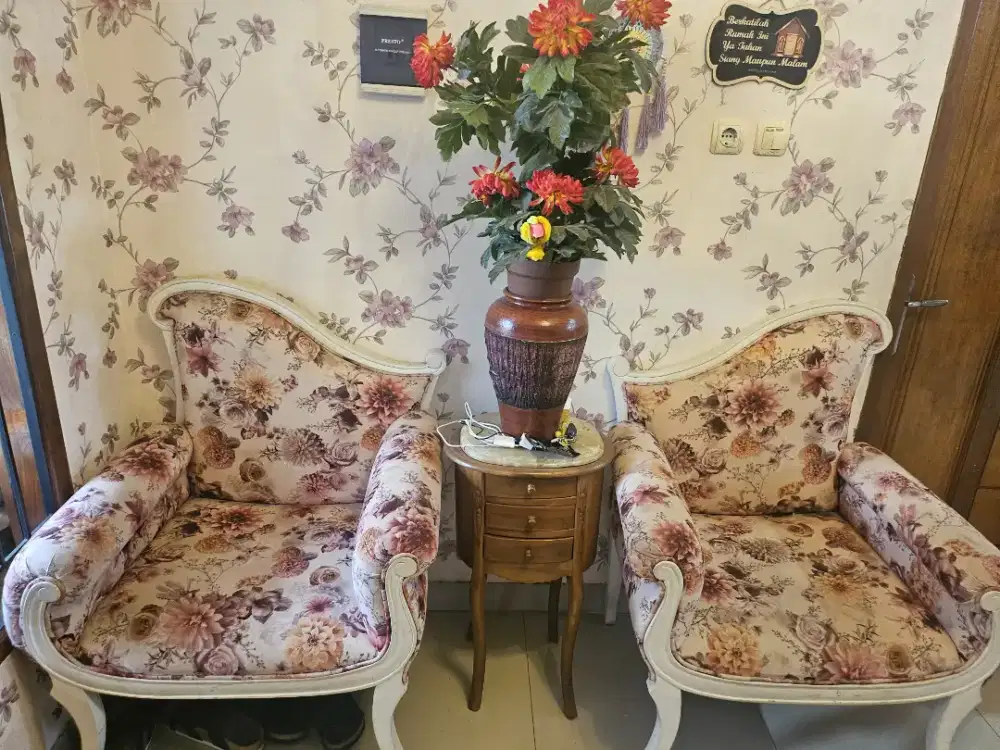 Murce sofa tamu 2 seat tnp meja