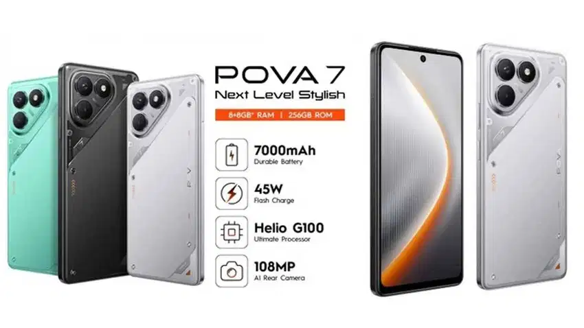 INFINIX POVA 7 (8/256) NEW GARANSI RESMI NASIONAL