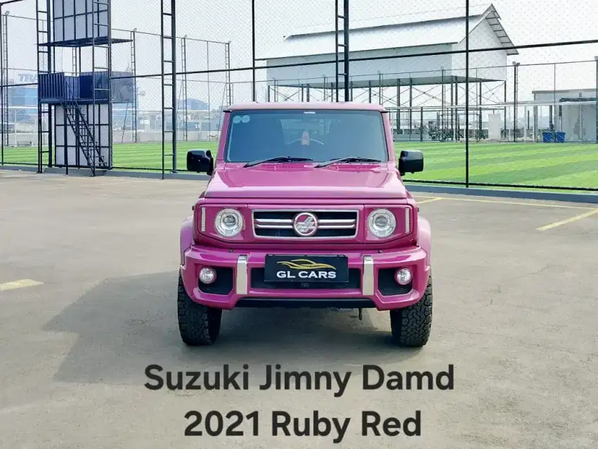 Jimny Damd 2021 A/t Cash Ruby Red 3 Door Suzuki All Grip 4x4
