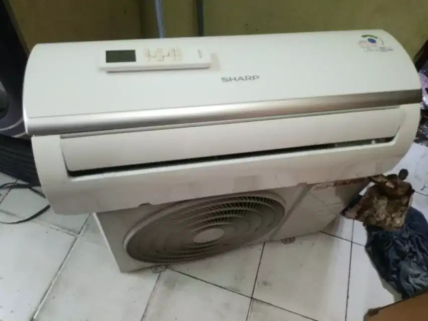 AC SHARP 1/2 PK SHARP (05-ZCYN) Kondisi siap pasang