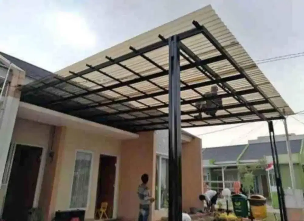 Kanopi baja ringan solar tuff