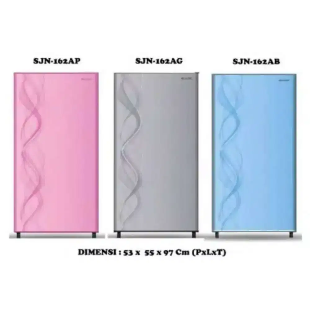 (Murah + Garansi) Kulkas Sharp 1 Pintu SJN 162
