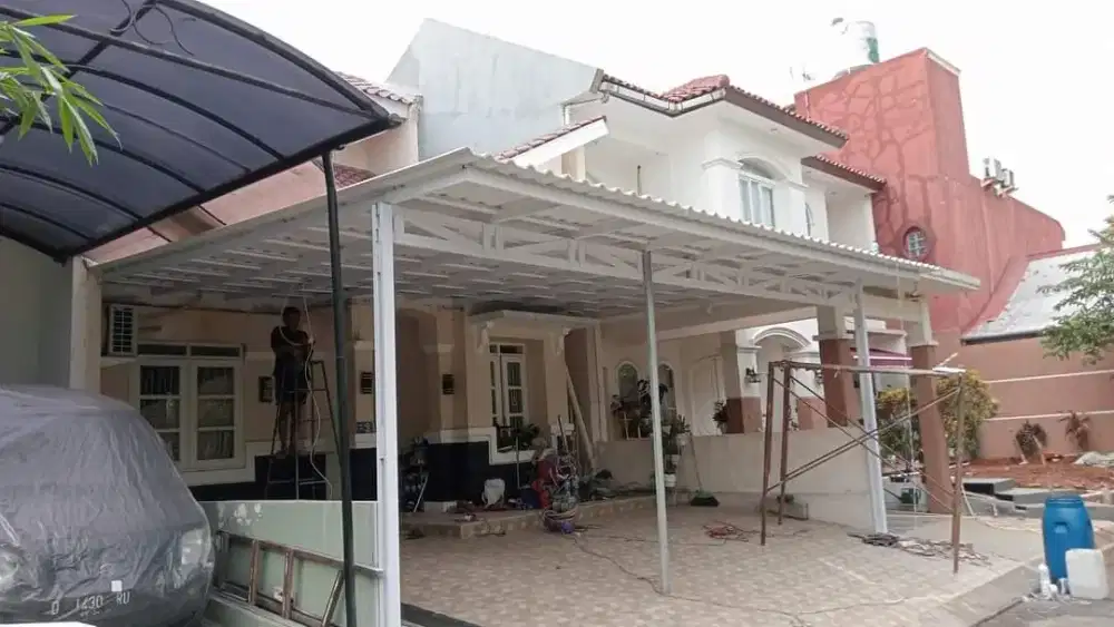 Kanopi baja ringan Alderon dauble