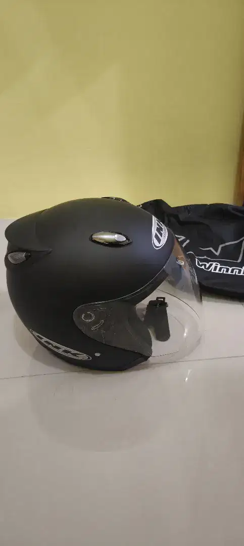 Helm ink half face Original