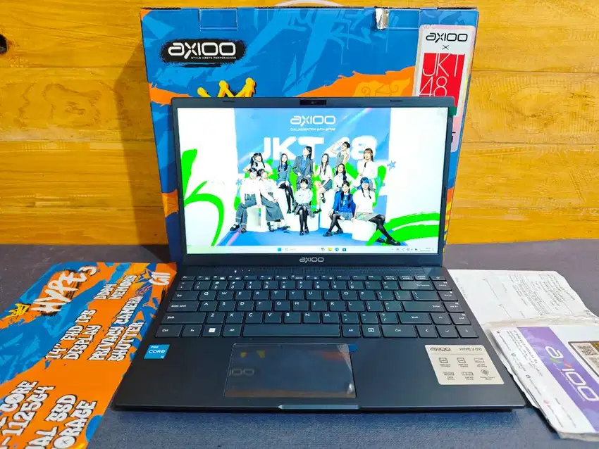 AXIOO MyBook Hype 3 Gen11 Core i3-1125G4 8GB/256GB BNOB 1 bulan pakai