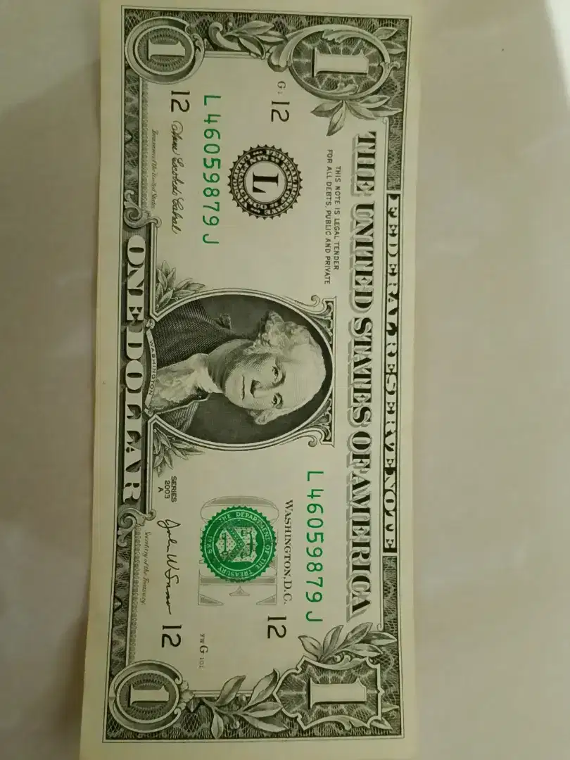 Mata uang 1 Dollar series 2003 A