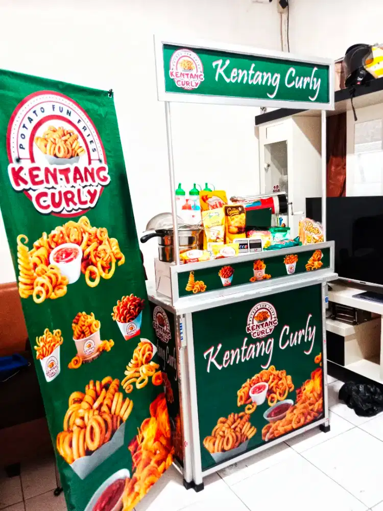 PAKET USAHA POTATO CURLY