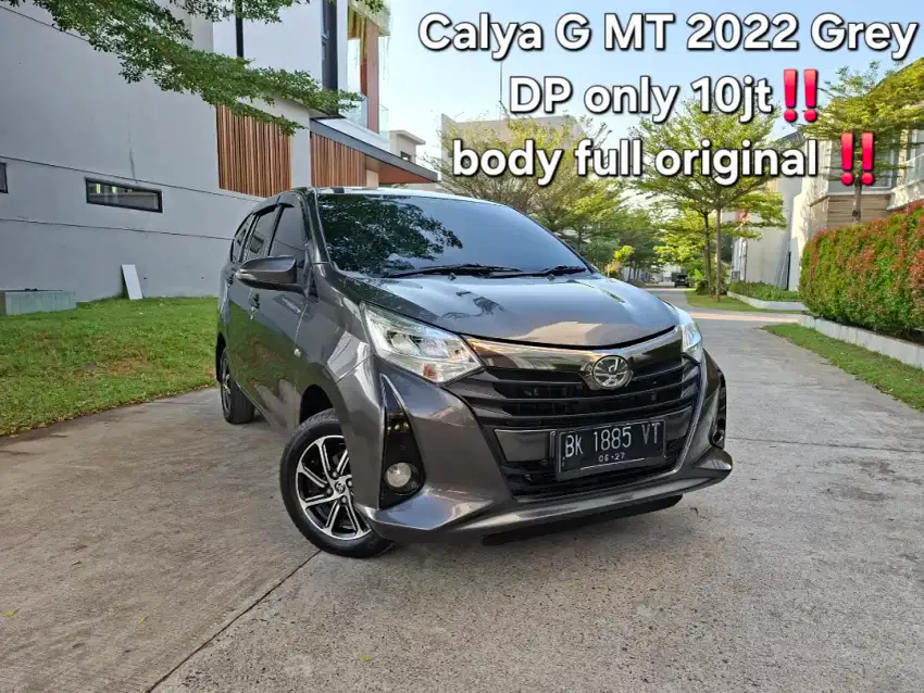 DP 10Jt ‼️Calya 1.2 G MT Grey 2022