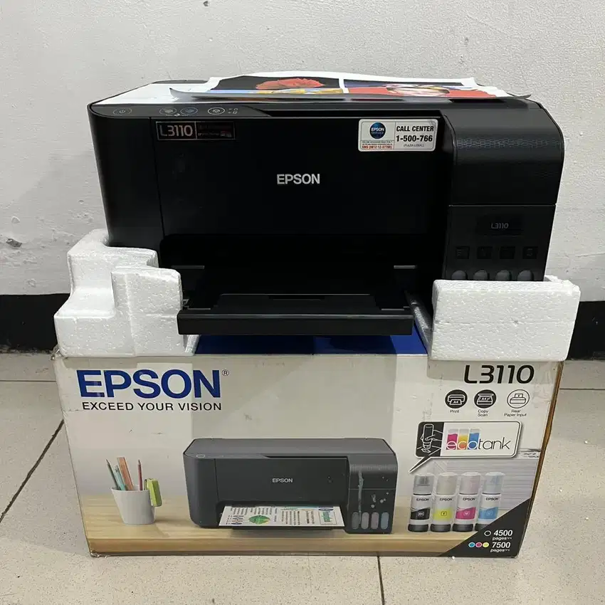 Epson EcoTank L3110 Multifungsi Print. Scan dan Copy
