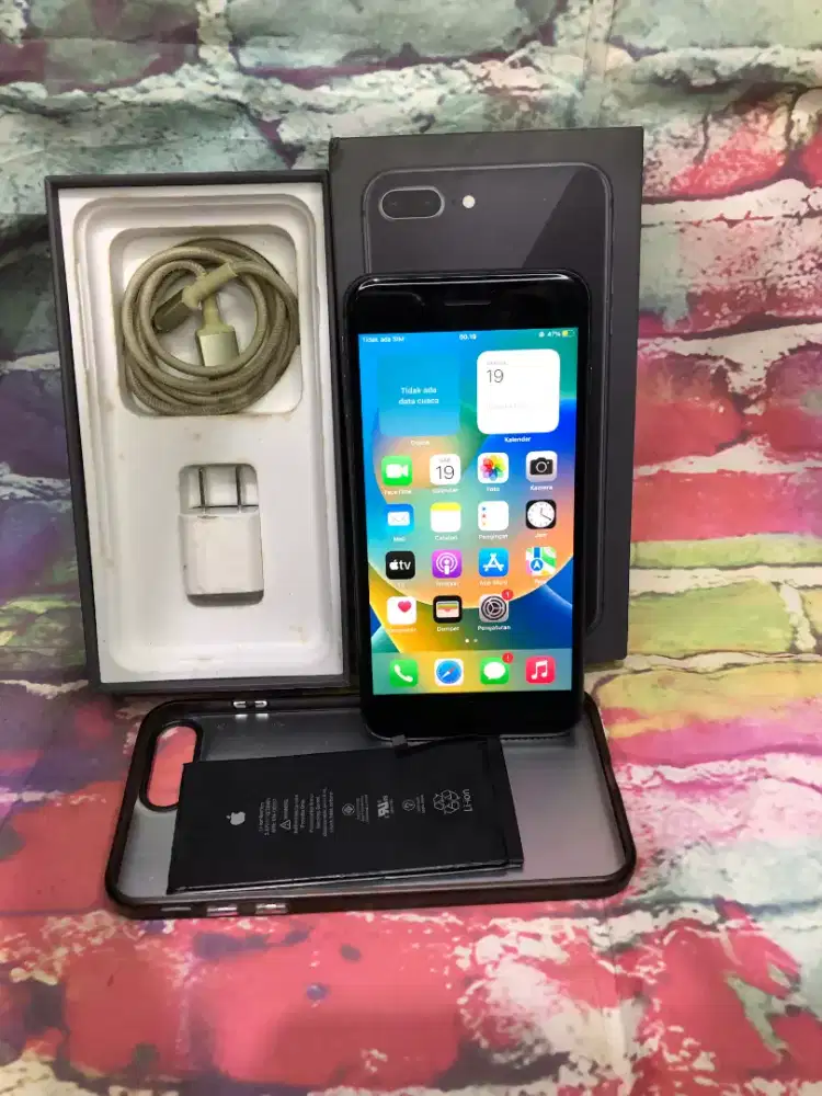 Iphone 8plus 64gb dan 128gb inter allop pemakaian lama