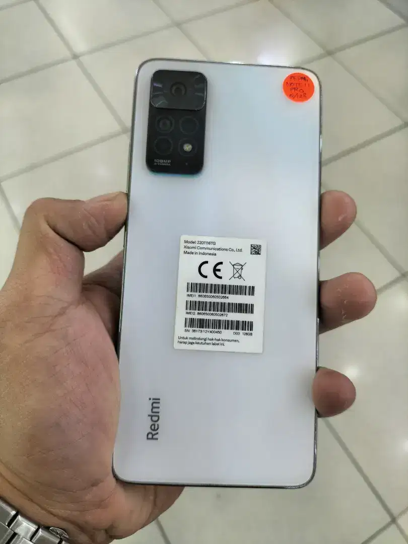 Redmi note 11 pro 6/128Gb mulus kumplit