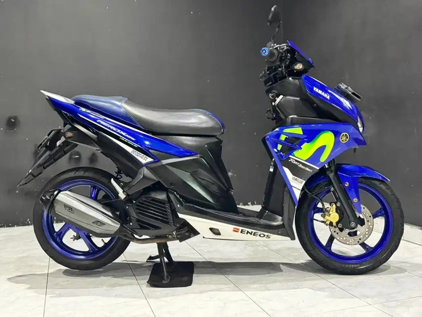 Yamaha aerox 125 movistar 2016 ninja modif,istimewa mantap