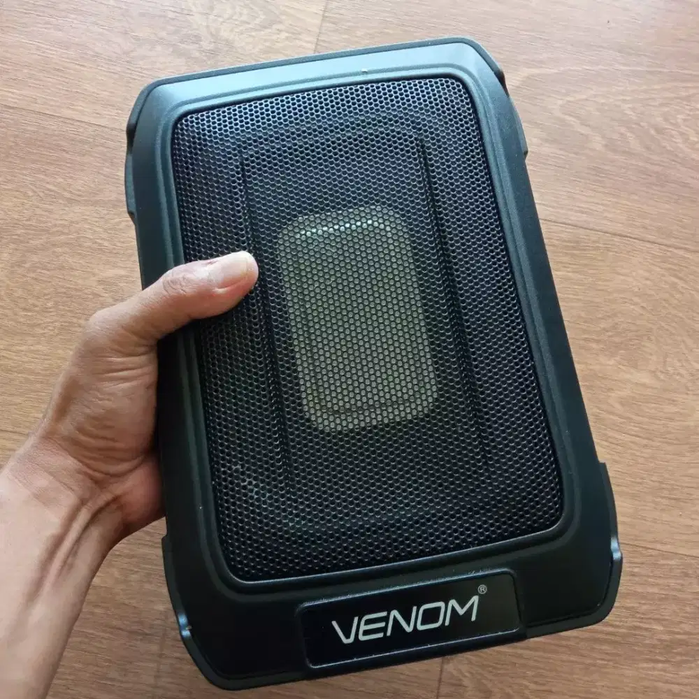 Venom VX 6.8PB Slim Bass Subwoofer Sound Audio Musik Speaker Active 