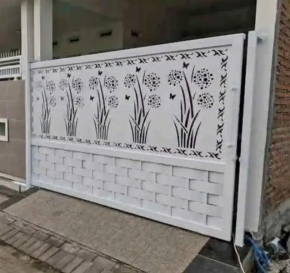 Pagar cuting tanpa depe