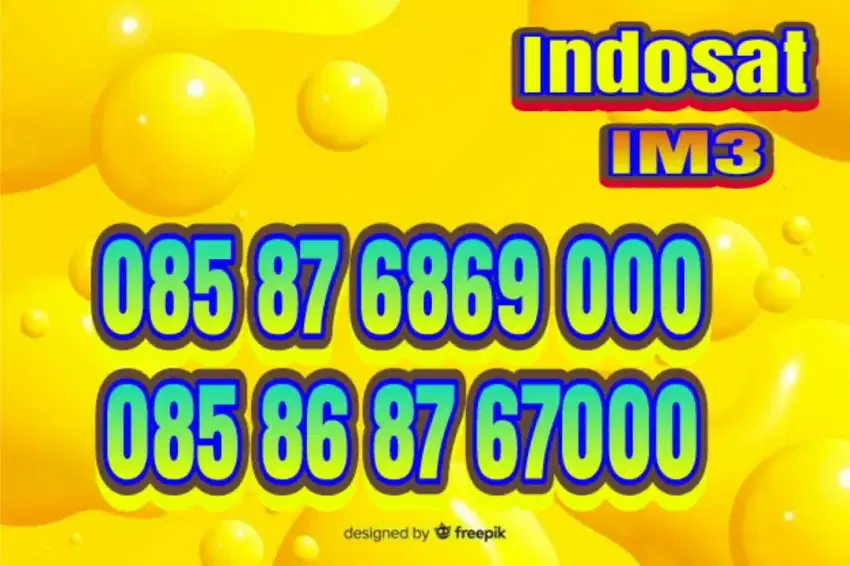 Kartu perdana im3 cantik rapiiii murah