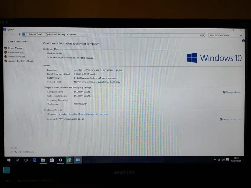 Komputer Core I3 3240