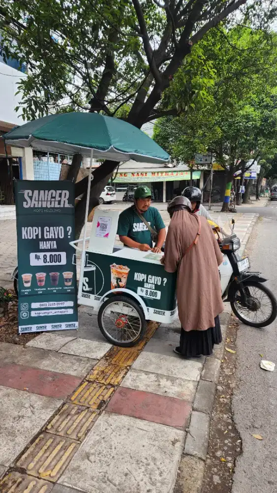 Lowongan Kerja Barista Kopi Keliling Mangkal Jualan