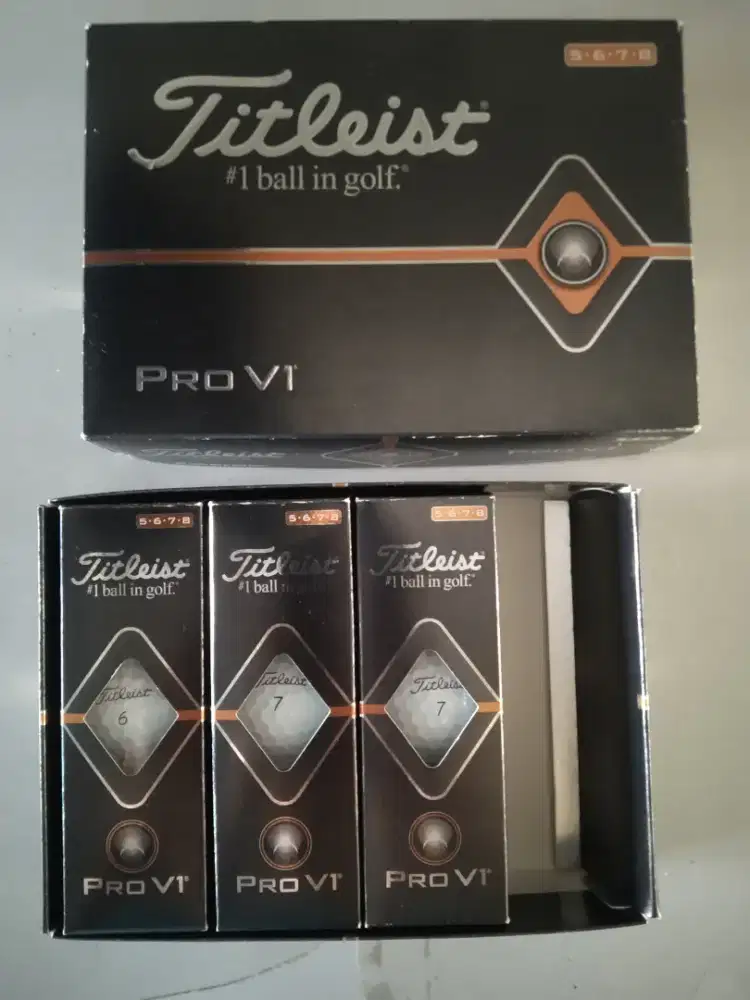 Bola Golf Titleist original