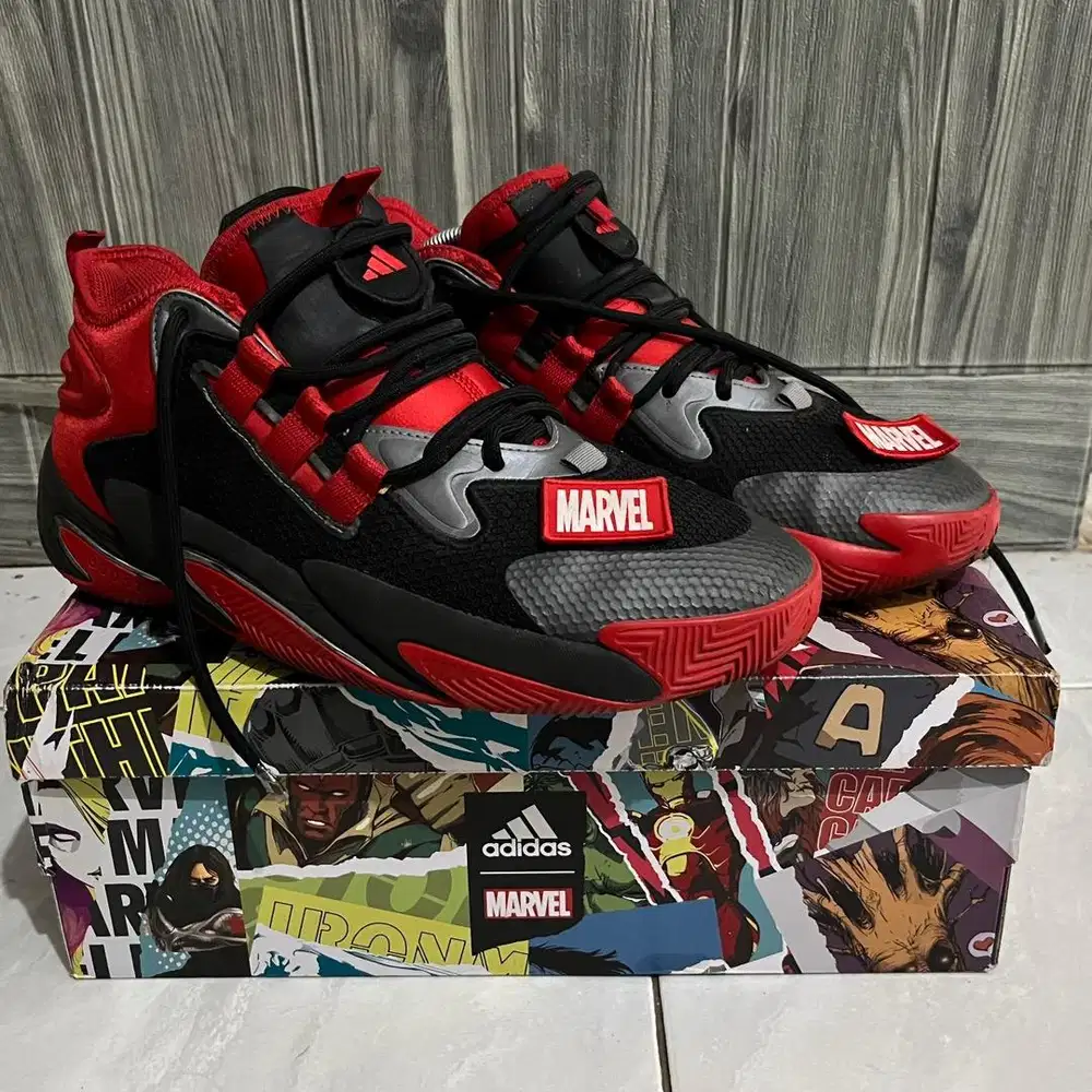 Sepatu basket Adidas BYW select ant man x Anthony Edward x marvel