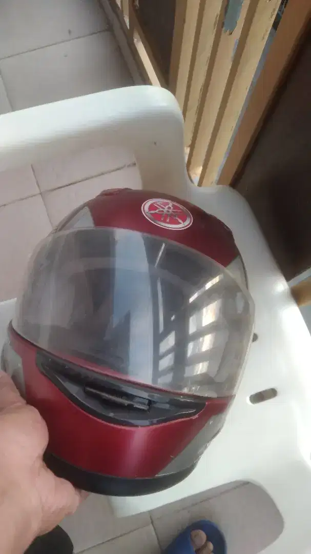 Dijual Helm bekas asli hadiah Yamaha Vixion