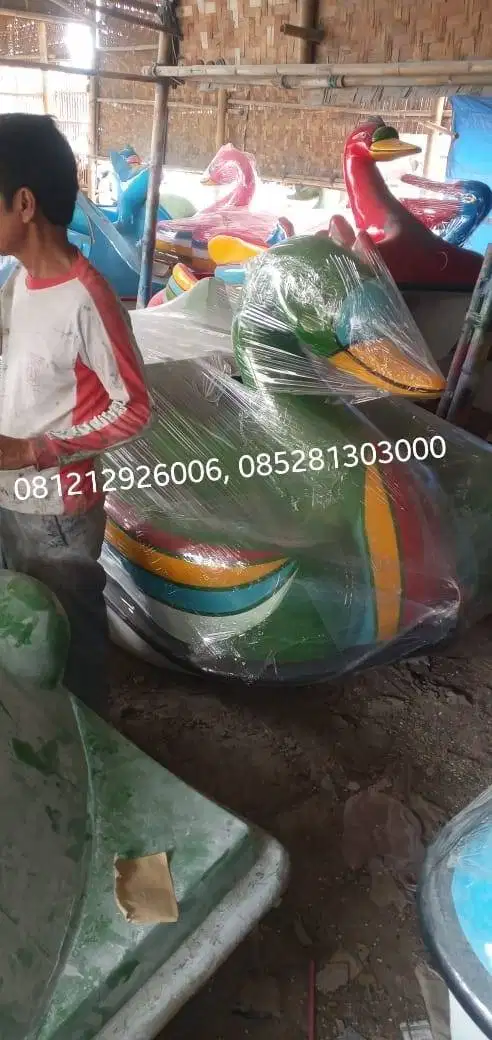 sepeda air angsa hijau siap kirim