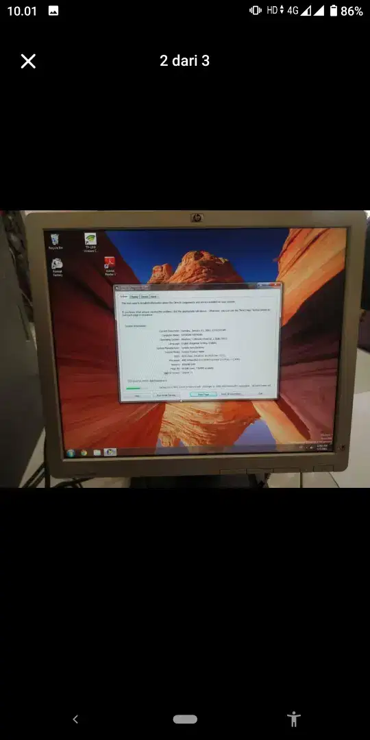 Monitor LED HP 17  Compact LE1711 square