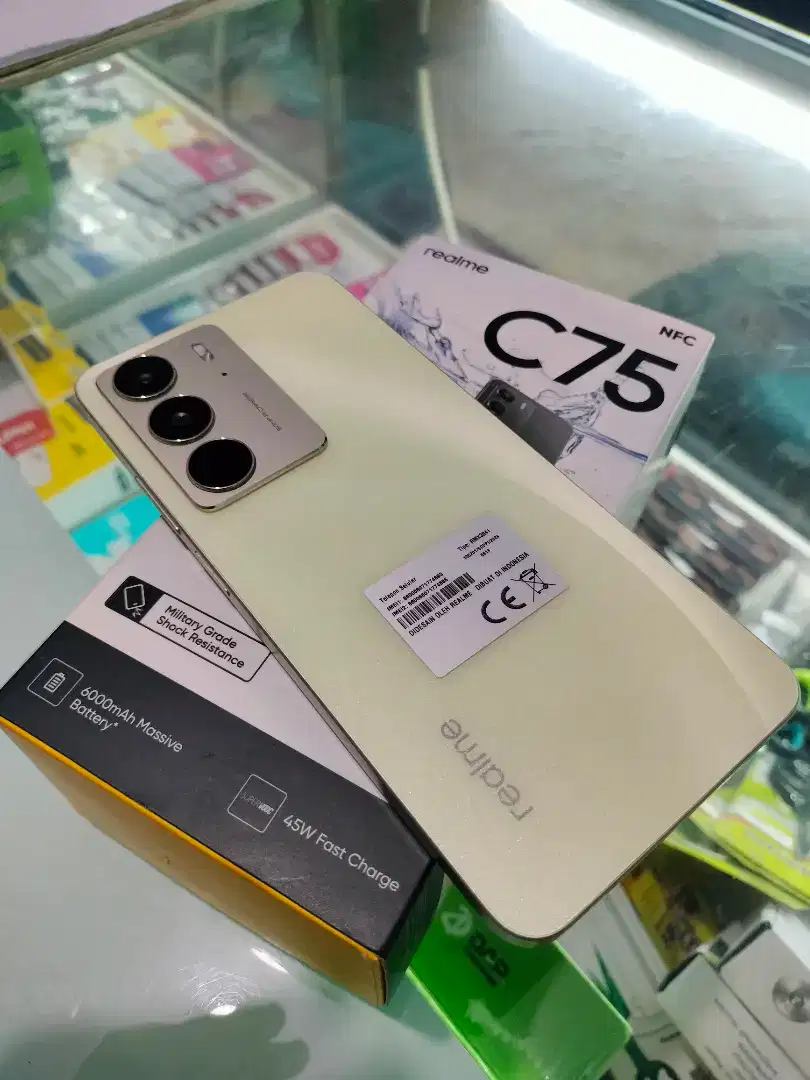 Realme c75 ram 8/128 GB mulus no minus fullset