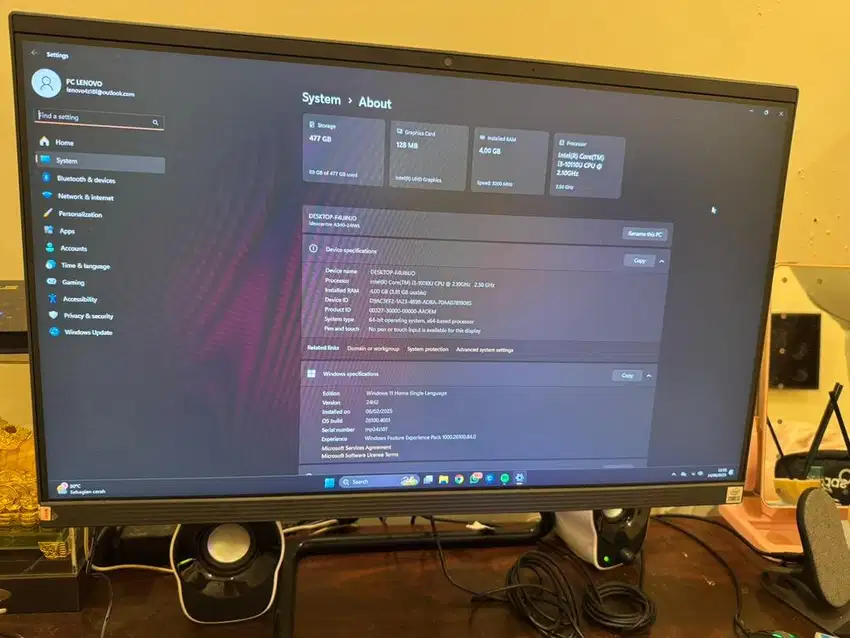 LENOVO AIO F0E8 FREE MOUSE DAN KEYBOARD
