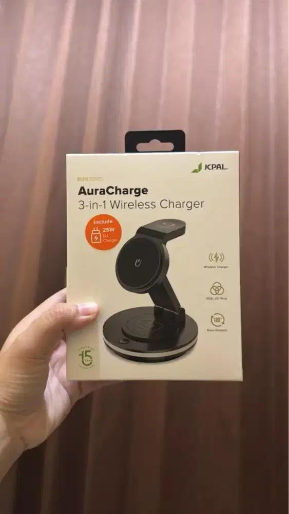 Jcp auracharge 3in1 wireless