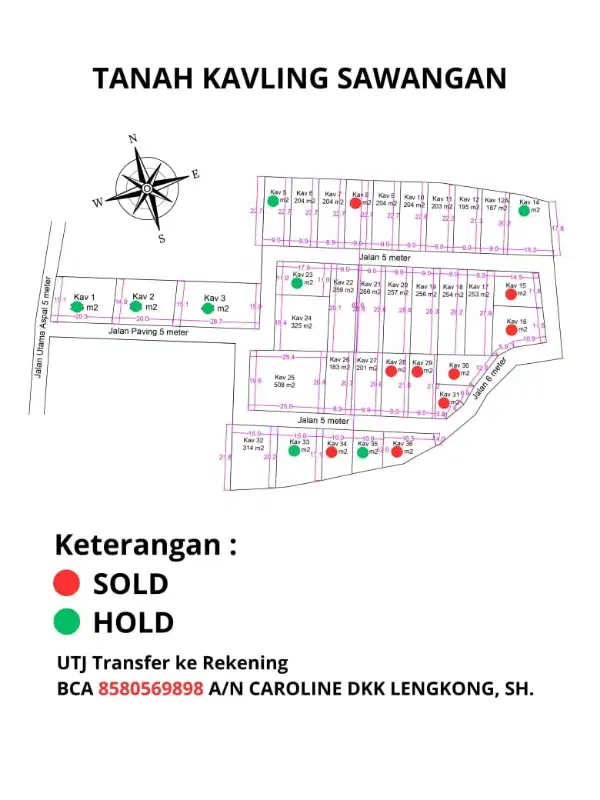 PRE LAUNCHING TANAH KAVLING PREMIUM DAN SUPER LANGKA DI SAWANGAN