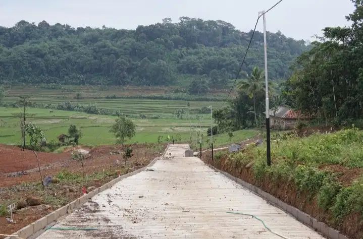 Jual kavling siap bangun, asri, view indah pegunungan Bogor timur