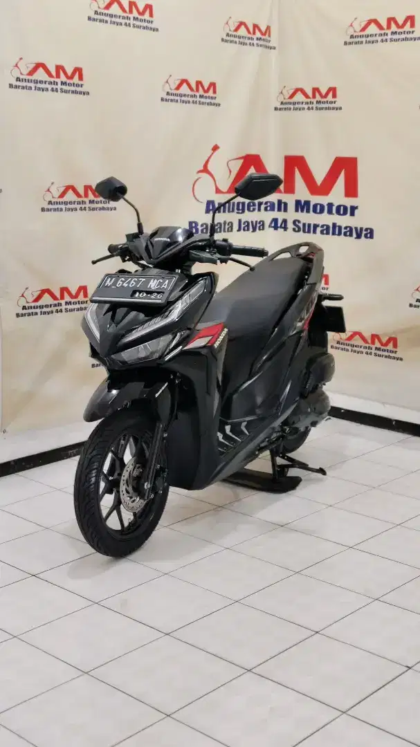 Honda vario 125 CBS Tahun 2021 warna Black Glosy