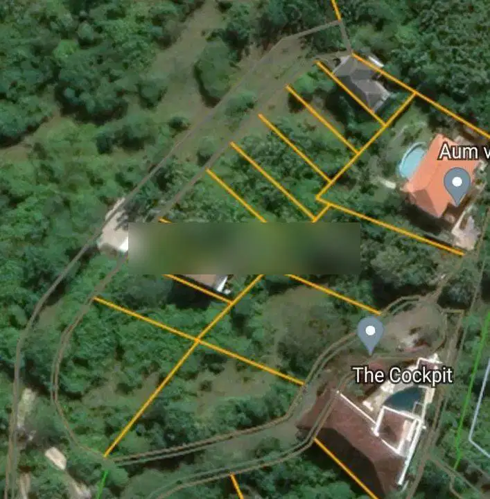Tanah kawasan villa mewah di uluwatu, akses jalan 7 meter