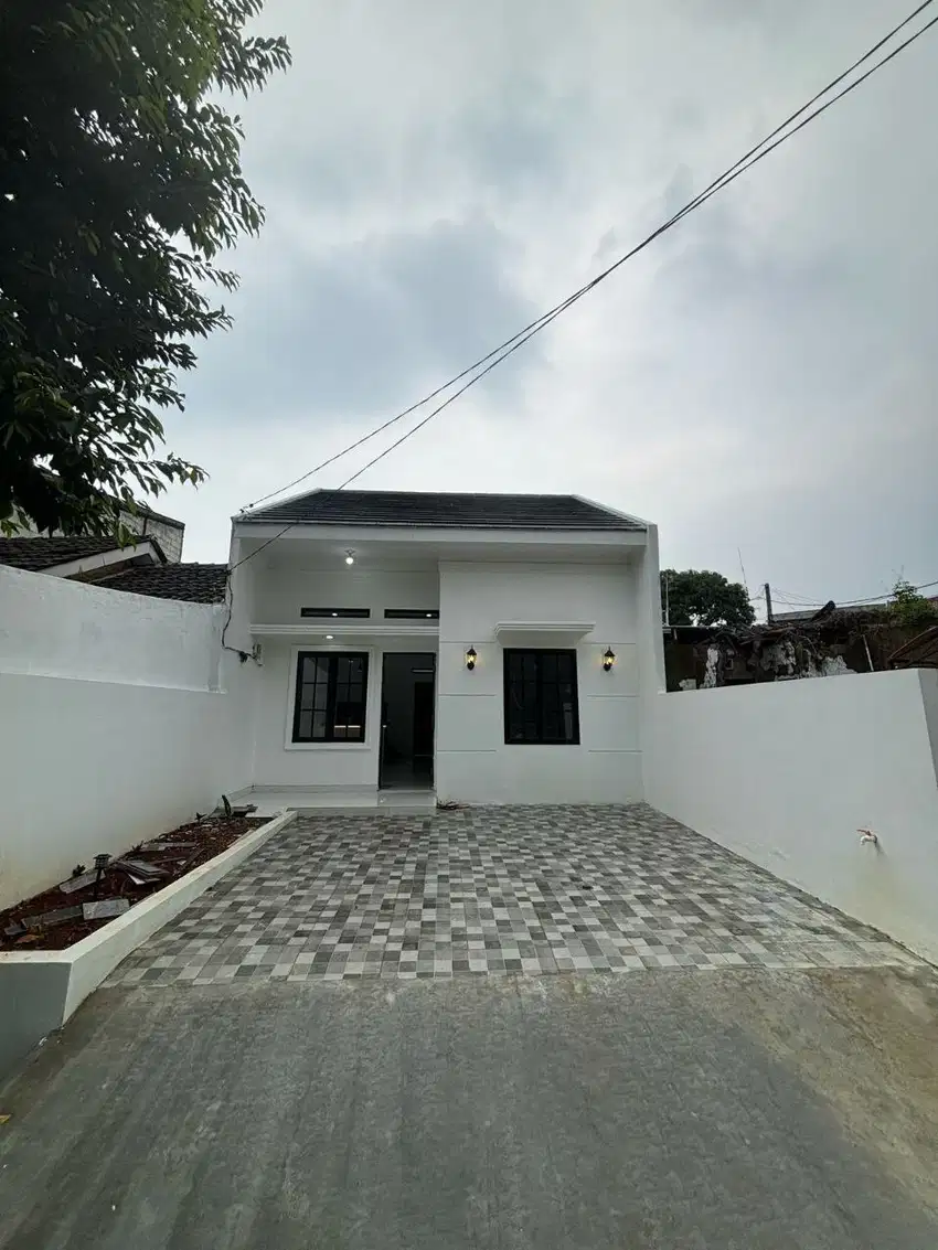 READY STOCK dan SIAP AKAD Rumah Nempel GDC Depok diDalam Perumahan